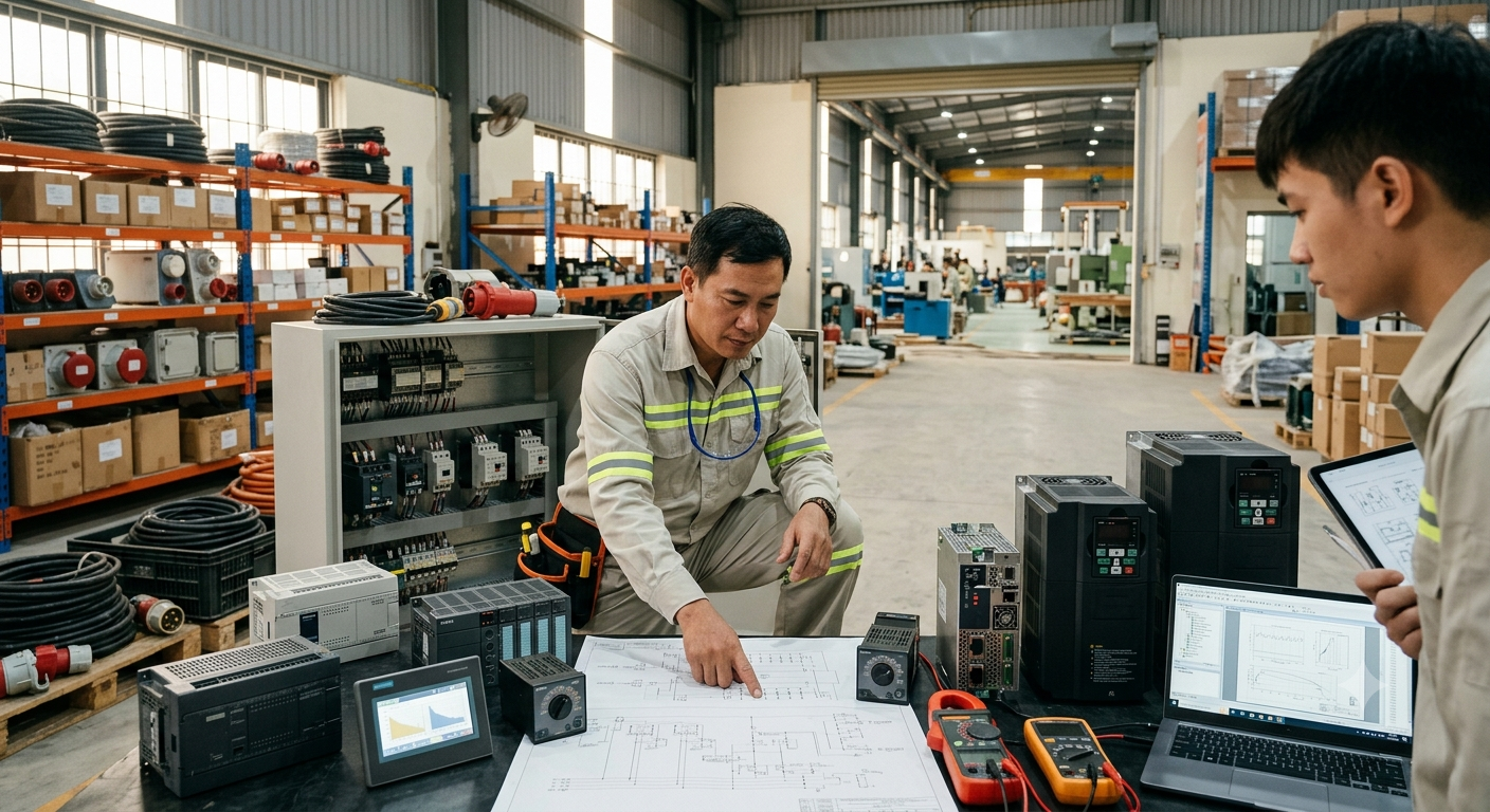 Nền tảng kỹ thuật và các yếu tố cần cân nhắc khi chọn thiết bị điện công nghiệp