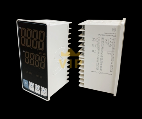Bộ điều khiển nhiệt độ TX4-H W1T/R-2 48x96mm VIP