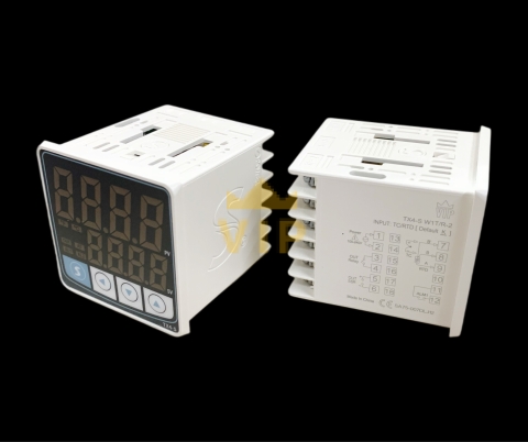 Bộ điều khiển nhiệt độ TX4-S W1T/R-2 48x48mm VIP