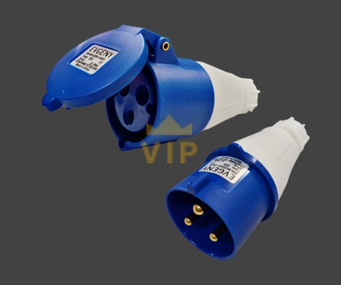 Phích cắm công nghiệp 3P 32A IP44 230V EVGENY